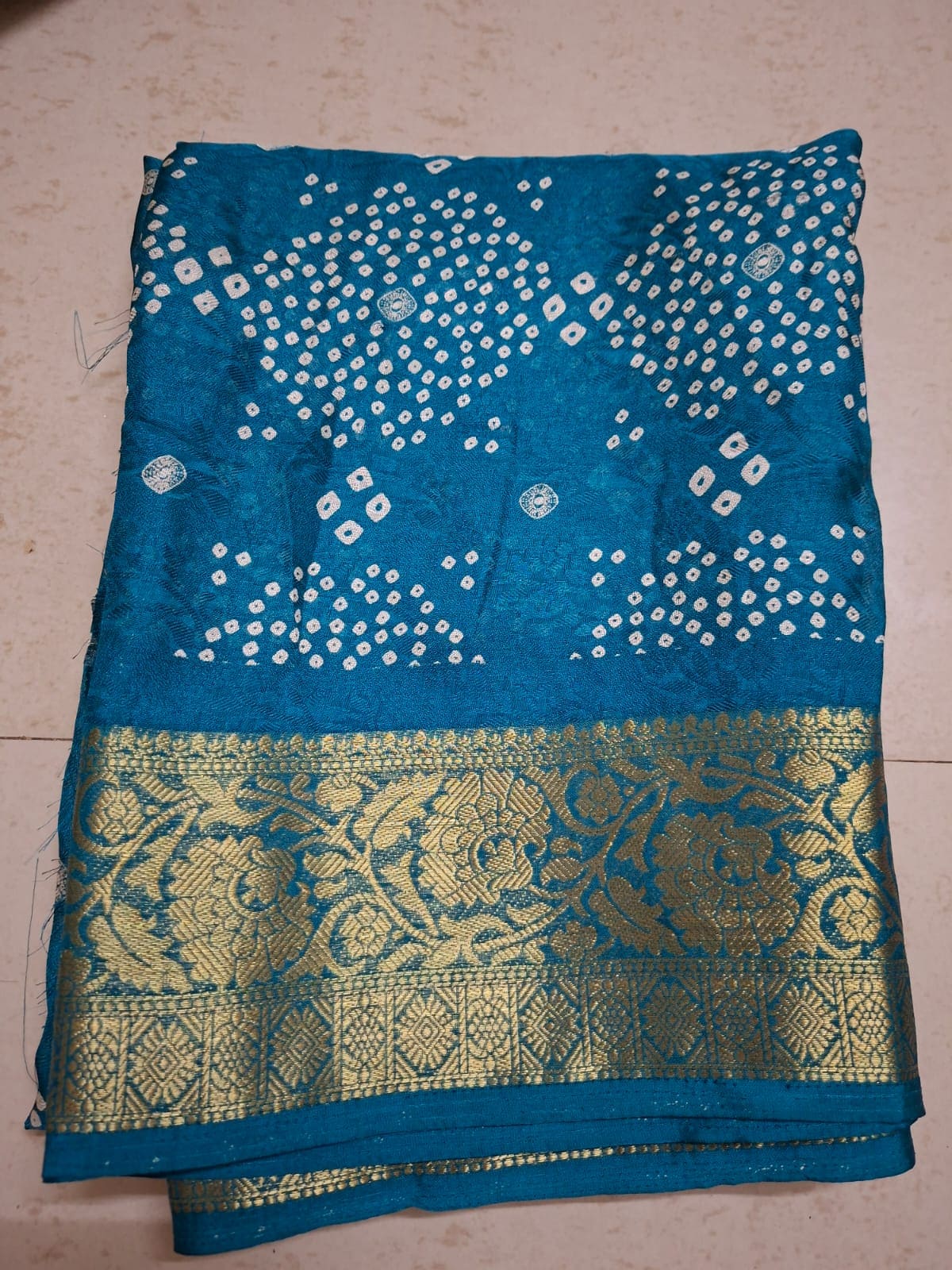 Light Blue Premium Marshmallow Saree