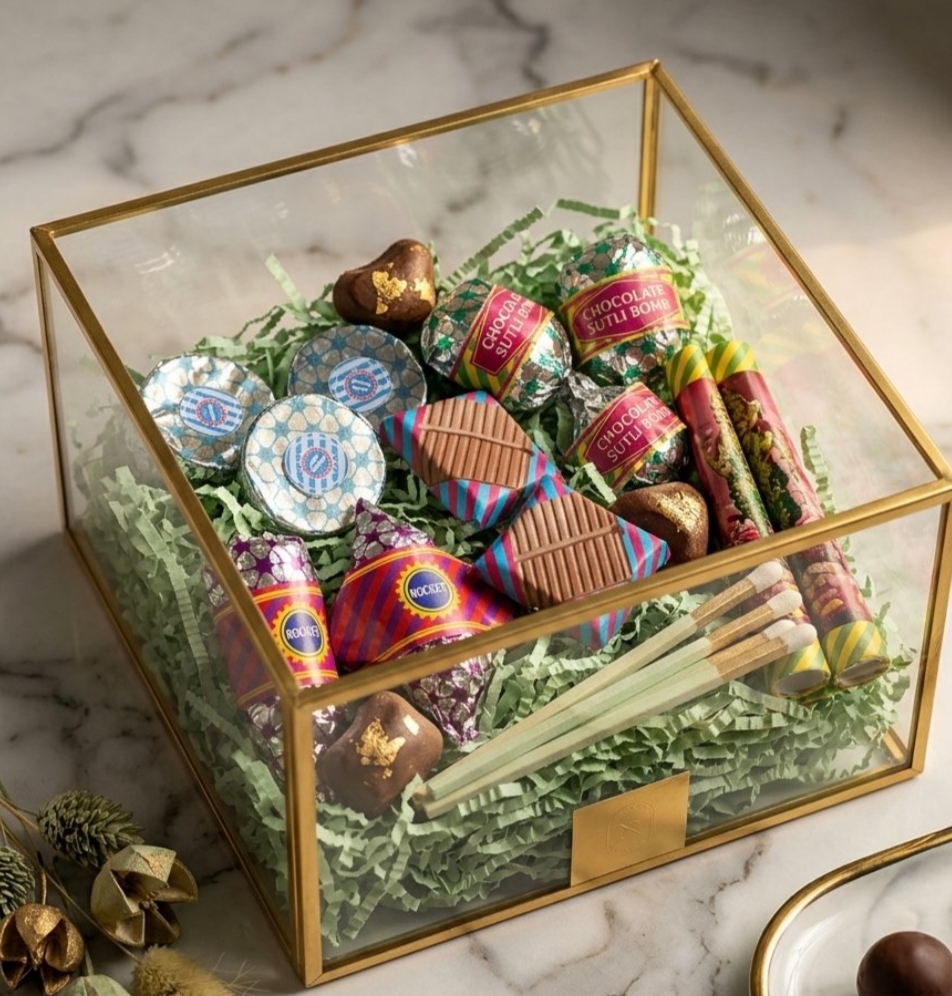 Diwali Crackers Chocolate Hamper Box (20 pieces)