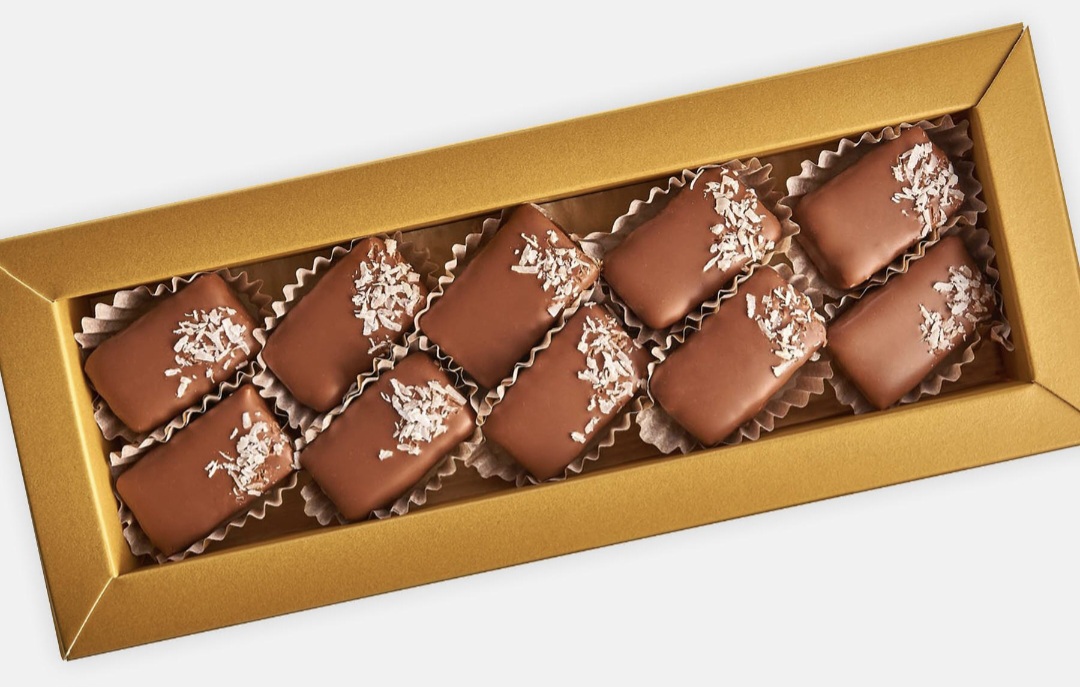 Coconut Bar Chocolate Gift Box (10 pieces)