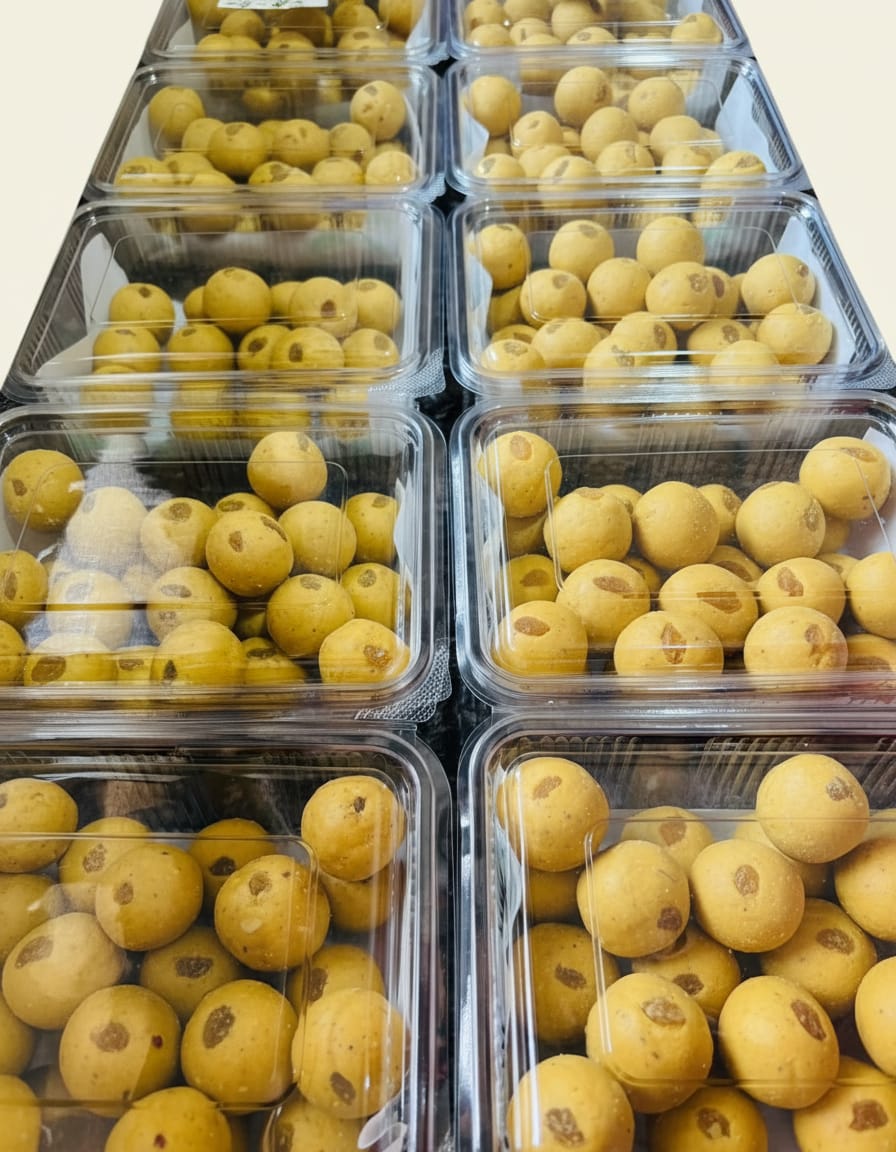 Besan Ladoo (बेसन लाडू) (200g) (delivery within 1-2 days)